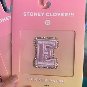 NWT Stoney Clover X Target “E” Patch